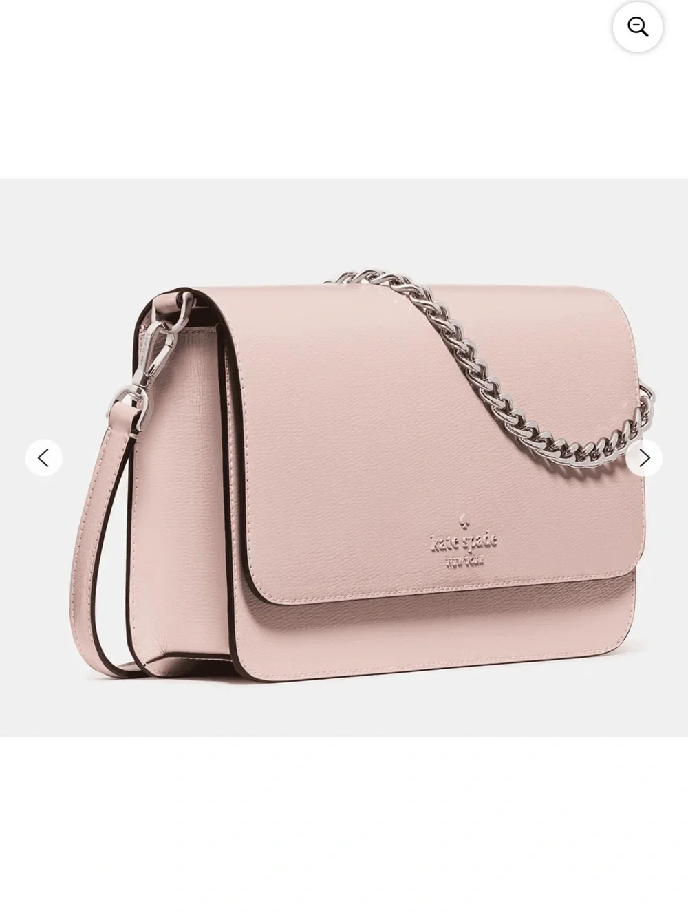 kate spade Blush Pink Leather Clutch
